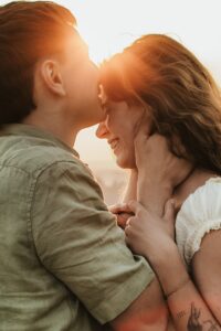 Paarshooting Sonnenuntergang